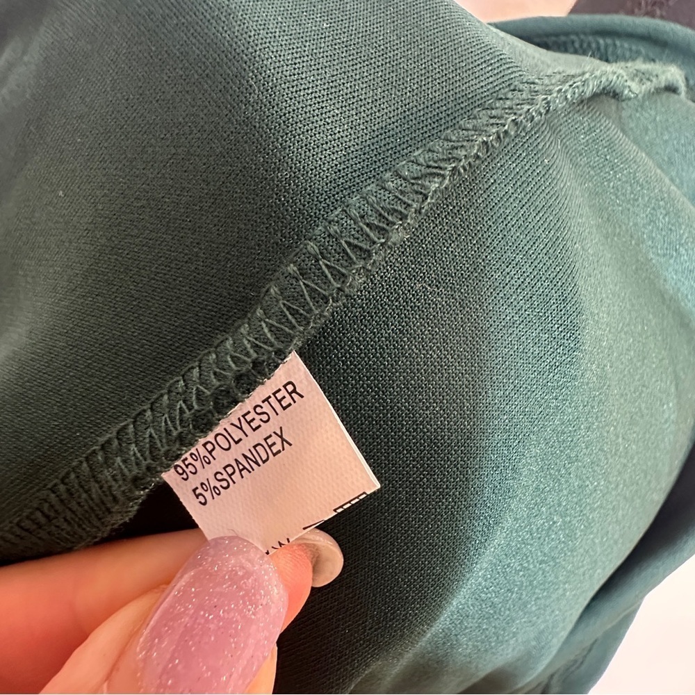 [MATERNITY] Forest Green Medium | Nursing Friendly Dress Pregnancy - Picture 4 of 10